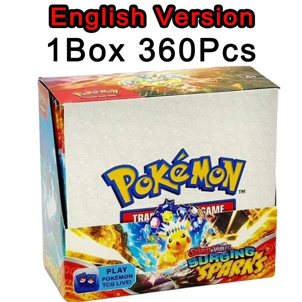 Pokémon English Trading Card Booster Box — 360 Cards