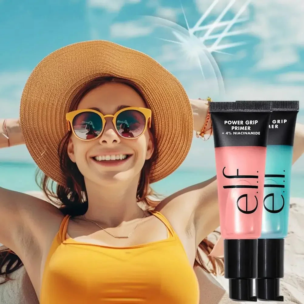 Elf Makeup Power Grip Dewy Setting Spray Beauty Cosmetics