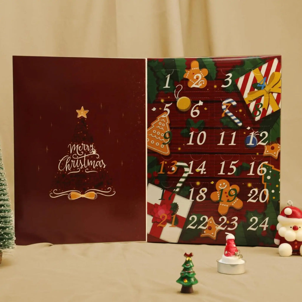Christmas Advent Filling Box 24-Day Fillable Reusable Kids Christmas calender