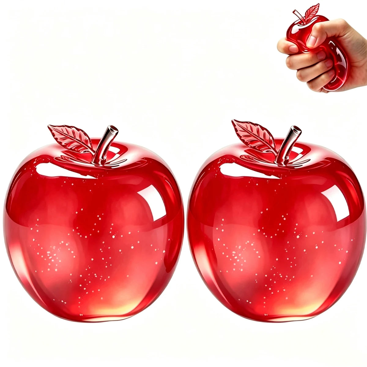 Apple Squishy Fidget Toy – 1 or 2 Pack