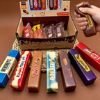 1/8PCS Simulation Chocolate Butter Sticks Squishy Toys Slow Rebound Squeeze Toys Stress Relief Sensory Toys Party Favors No Box