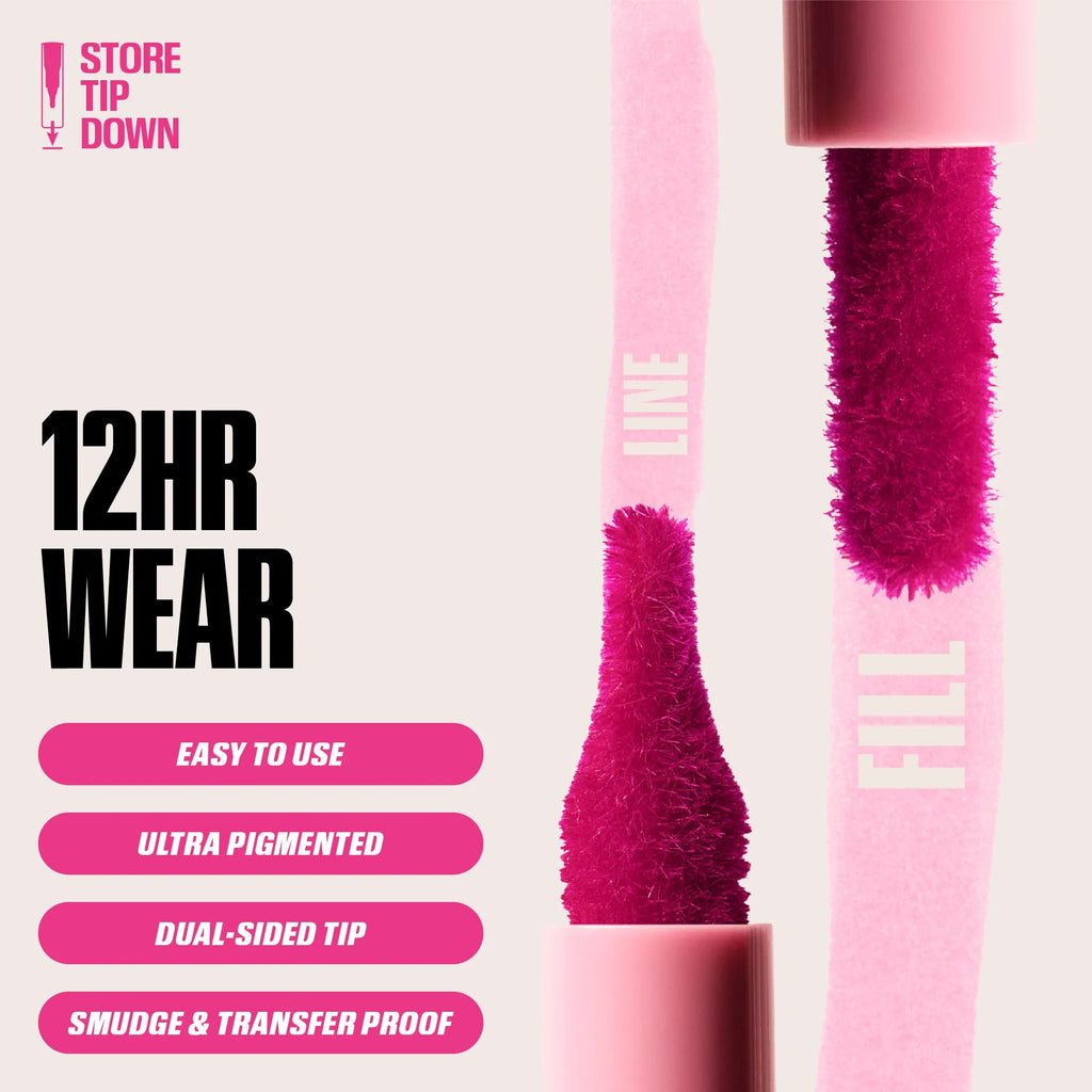 Velvet  Lip Liner Pencil  Matte Waterproof Non-stick