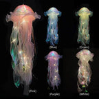 Jellyfish Colorful Nightlight Button Battery Hanging Ceiling Lantern