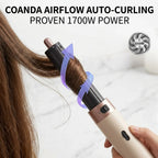 1700W New 6-in-1 Hair Styler Hot Air Brush Multi-Functional Dry Straighten Curl Salon  Home Use Hair Styling Tool