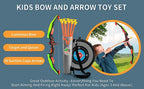 Kids Bow and Arrow Set, LED Light Up Archery Toys 10 , Boys