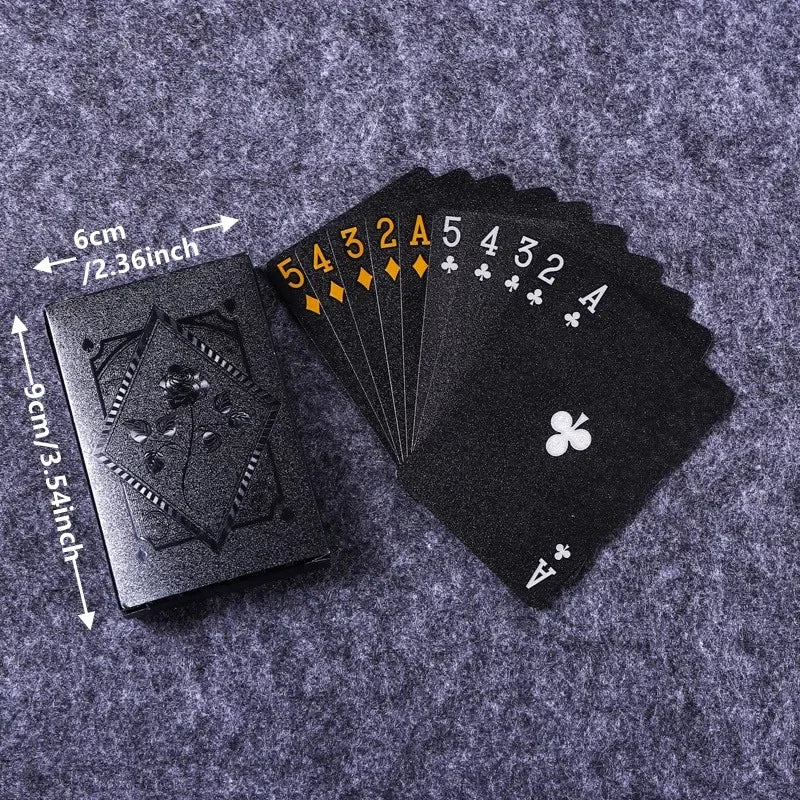Black Gold Playing Card  Package Board Game Collection Entertainment