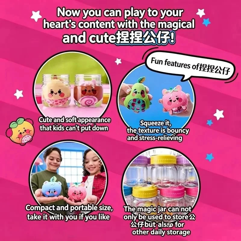 Magic Shaking Jar Jellykins Blind Box Water‑Activated Cute Soft