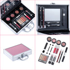 Makeup Starter Kit Professional Make Up Sets With Transparent Case Holiday Beauty Gift Set Starter Cosmetics Full Kits For Women