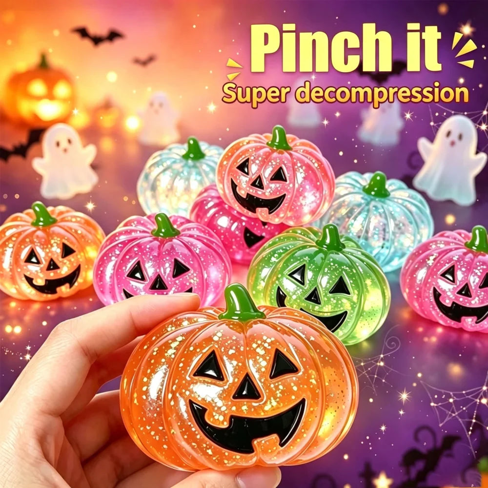 Halloween Pumpkin Maltose Stress Ball ,Soft Slow Rebound Halloween  gifts