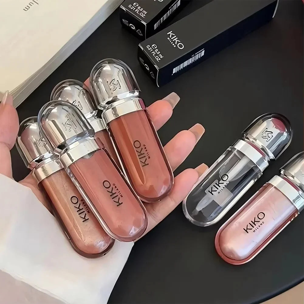 Kiko 3D Mirror Lip Glaze – Waterproof & Long-Lasting