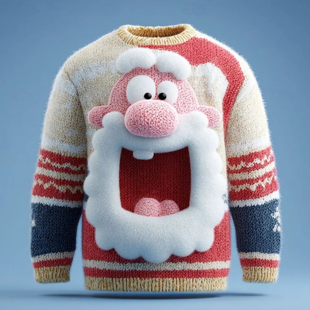 Men's Knitted Christmas Jumper – Crew Neck