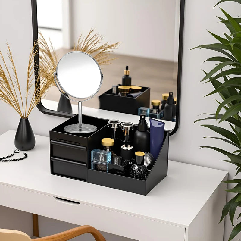 Bathroom Countertop Organizer With Drawers Cologne Organizer For Men