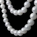 10pcs DIY Beaded Faux Large Pearl Garland White Ball Pendant & Figurine Wedding Backdrop Wall Decor