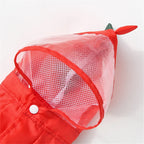 Reflective Hooded Waterproof Dog Raincoat