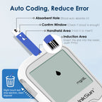 LinkSun G-425-1 Blood Glucose Meter Kit 50/100pcs Test Strips Lancets for Diabetes Monitor Digital Glucometer Blood Sugar Meter