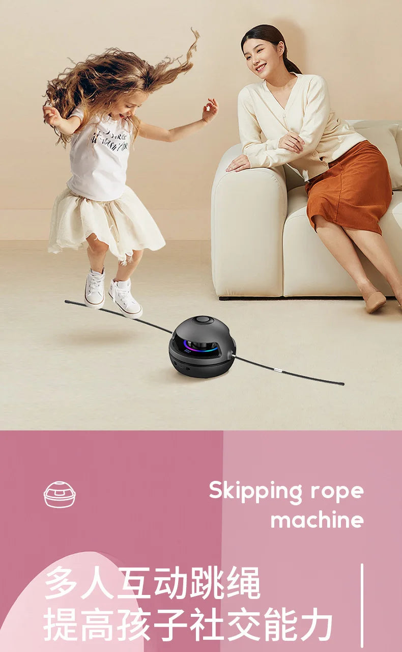 Smart Bluetooth Cordless Jump Rope Machine Automatic Counter Popular Fitness Equipment for Adult Kids Home Gym Workout