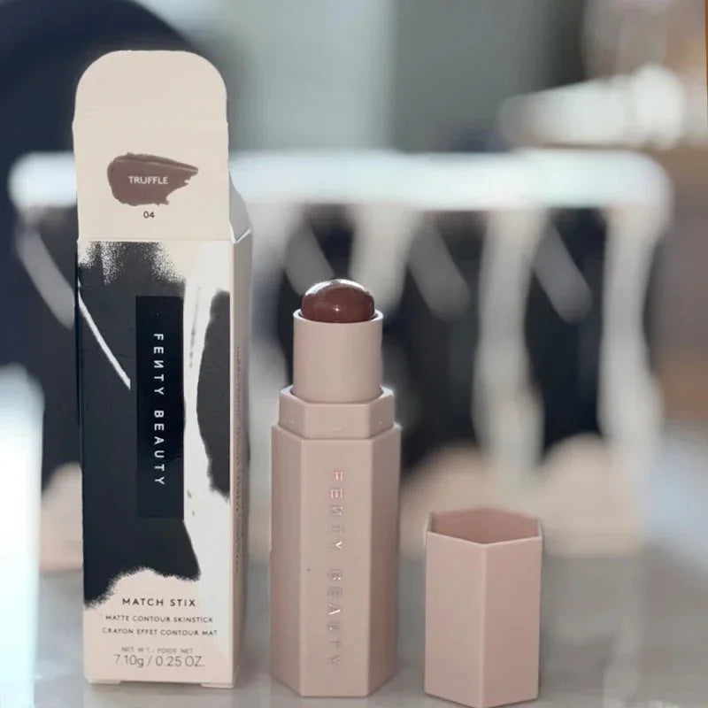 Fenty Beauty Multi-color Contour Stick Concealer Facial 3D Diamond Highlight Non Fading Water Gloss Lip Glaze Gloss Cosmetics