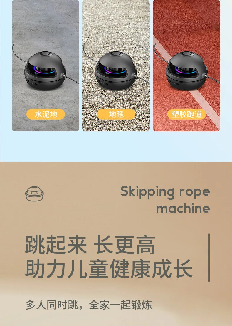 Smart Bluetooth Cordless Jump Rope Machine Automatic Counter Popular Fitness Equipment for Adult Kids Home Gym Workout