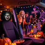 NEW Head Rest Cover For Car Universal Spooky Soft Funny Case Decor Car Headrest Covers For Daily Commuting Trip Home Trick Party