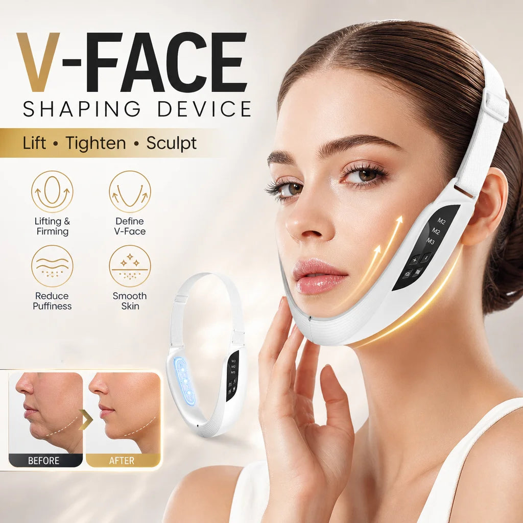 EMS V-Line Face Lifting & Jawline Toning Device