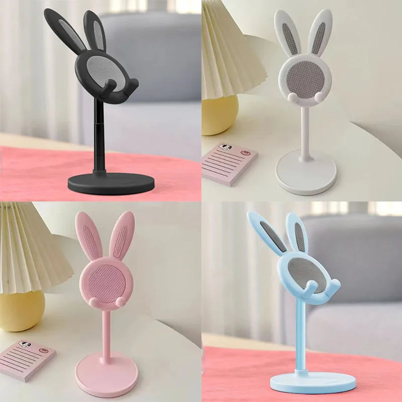 Adjustable Rabbit Desktop Phone & Tablet Stand