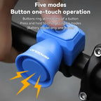 Bicycle Horn Mountain Bike Battery/USB Charging Waterproof Electronic Bike Bell Riding Equipment Children's Scooter Accessories