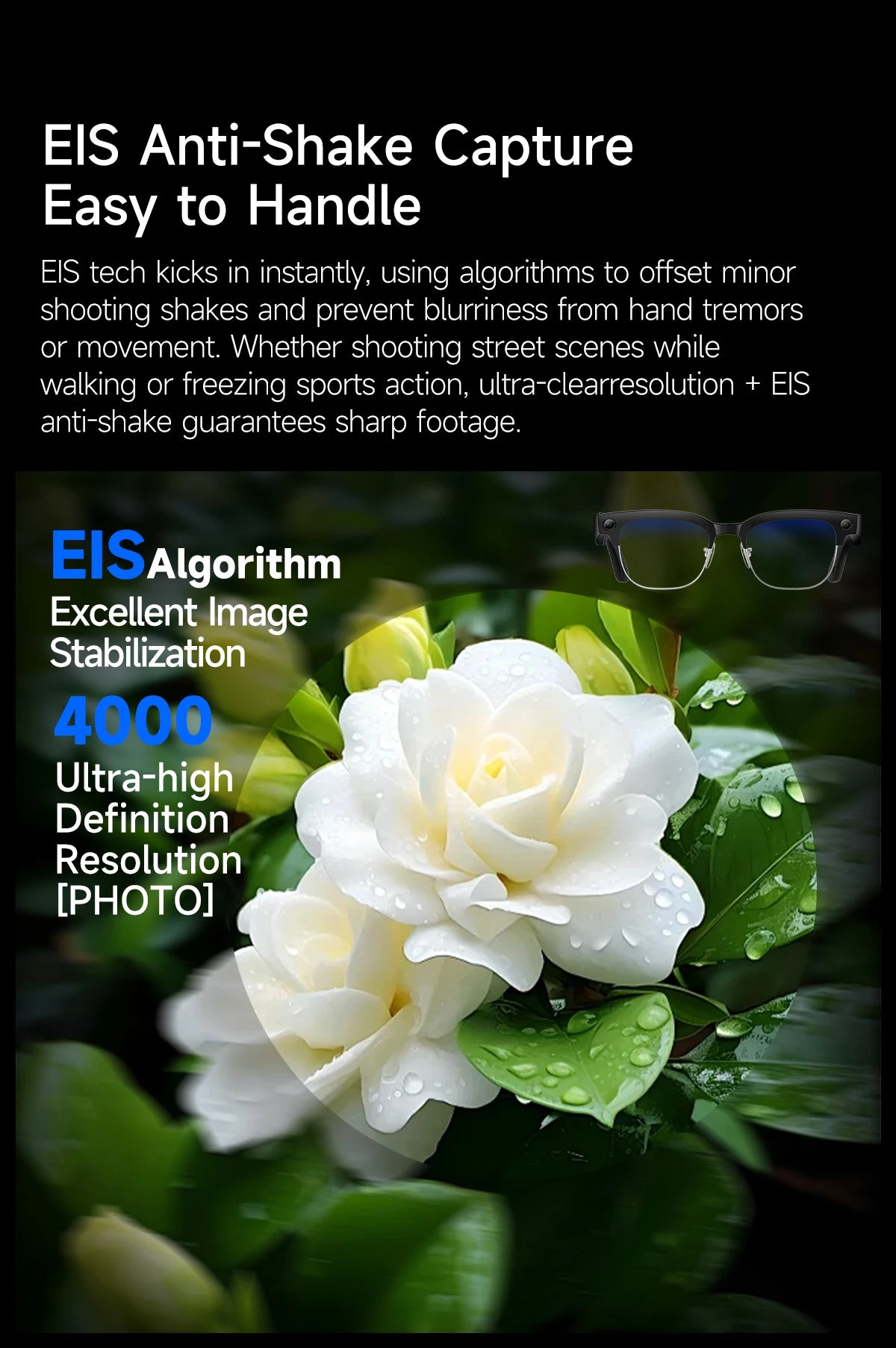 2026New 800W Pixel Camera Smart Glasses Men Video Recording AI Photo Recognition Bluetooth Call Voice Translation Sunglasses Man