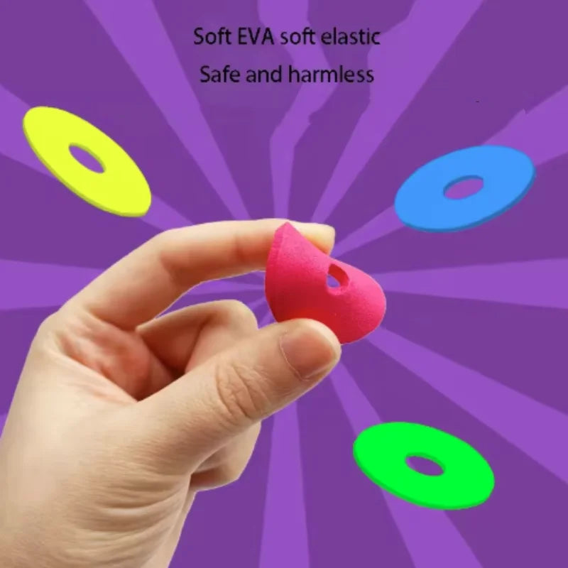 Pet's UFO Radish Gun Toy Safety Outdoor Interactive Decompression Fun Bullet Battle Game for Pets