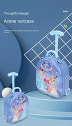 3 in 1 Kids Makeup Toy Set Girls Cosmetics Cosplay Princess Dresser case