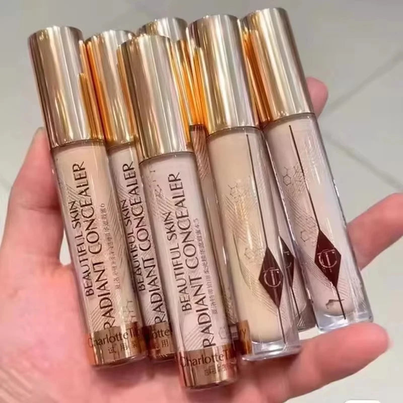 Charlotte Tilbury Hyaluronic Acid Foundation Hydrating Medium Coverage Natural Glow 16HR Wear Brightening Concealer Dark Circles