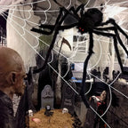 Giant Halloween Spider Decoration for Indoor & Outdoor Use