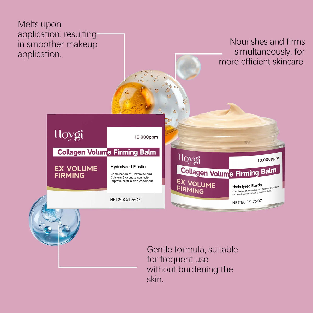 Calcium Skincare Set-Antioxidant Firming Serum Cream Fade Fine Lines  Boosting Face Care