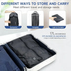 17L Vacuum Storage Bags and Air Pump, Waterproof Vacuum Storage Bags