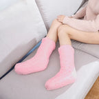 Thickened Winter Women Thermal Cashmere Socks Floor Socks Women's Carpet Home Plus Socks Velvet Sleep Socks Slippers Leg Cover