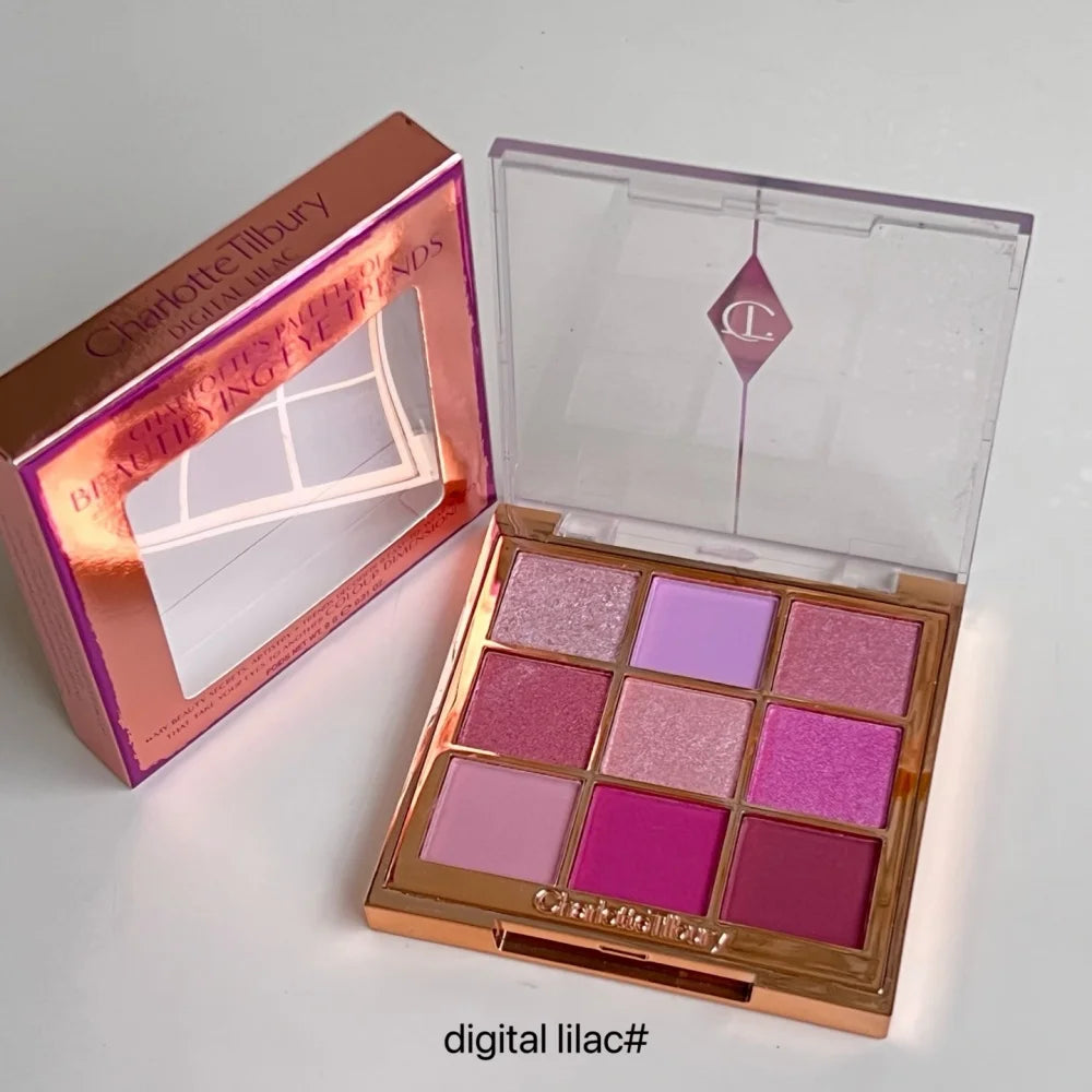 Charlotte Tilbury Eyeshadow & Pillow Talk Lip Makeup