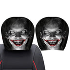 NEW Head Rest Cover For Car Universal Spooky Soft Funny Case Decor Car Headrest Covers For Daily Commuting Trip Home Trick Party
