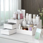 New Drawer Makeup Storage Box Dormitory Finishing Plastic Shelf