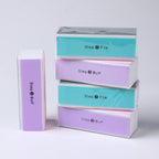 4 Sides Sponge Nail Buffers Colorful Sanding Buffing Block Grinding Polishing Nail File 4 Sided Professional Nail Manicure Tool