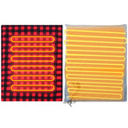 Electric Blanket Body Warmer Electric Heating Pad 12V Soft Heating Mat 9 Adjustable Temperature Electric Heat Blanket for Winter
