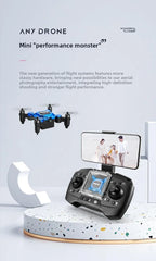 Mosquito Drone, Mini Folding Drone, Aerial Camera Drone, Student Remote-Controlled Helicopter, Small Toy