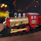 New Electric Train Set Mini Santa Claus Rail Car Toy Creative Decoration Christmas Tree Train Gift Children's Gifts
