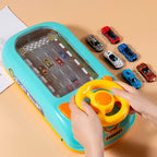 Children's Steering Wheel Driving Toys Vehicle Electronic  Game