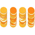 Boho Pom Pom Autumn Garland – Orange & Beige