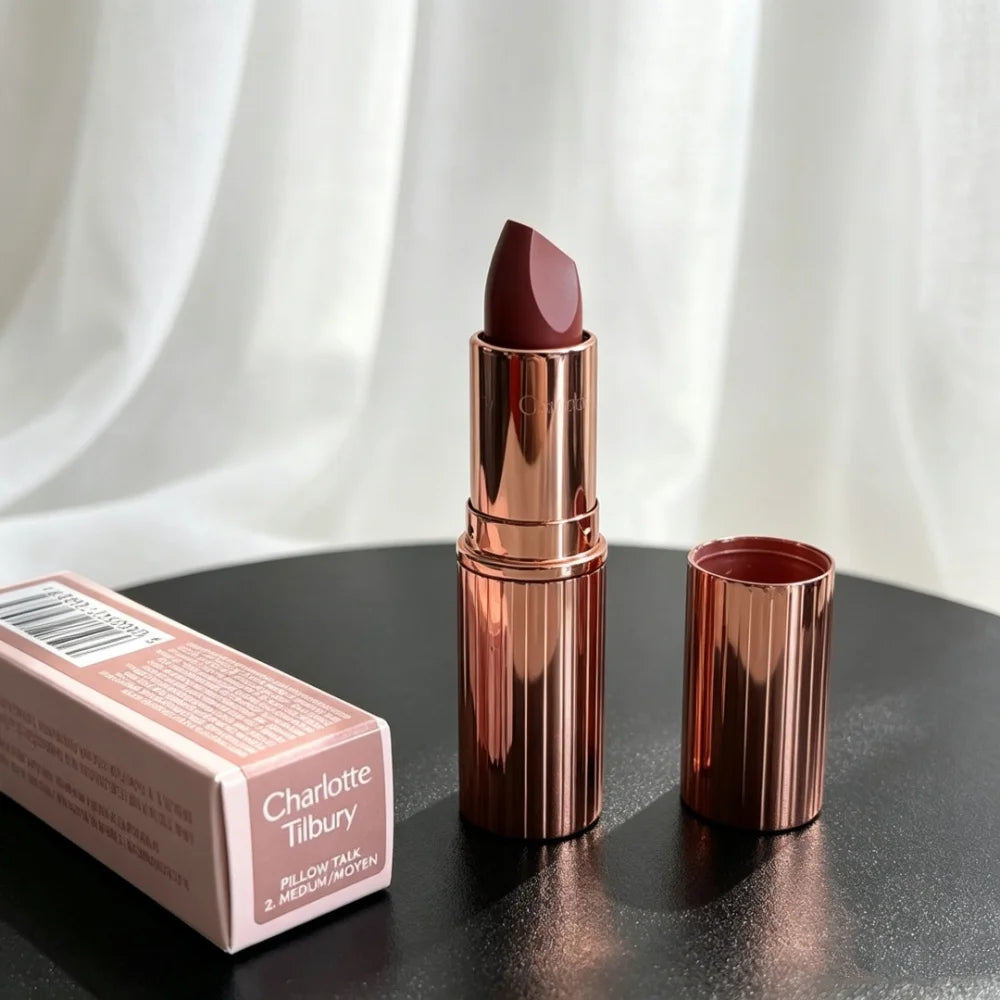Charlotte Tilbury Eyeshadow & Pillow Talk Lip Makeup