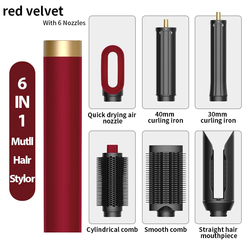 6-in-1 Hot Air Hair Styler — 1,700W