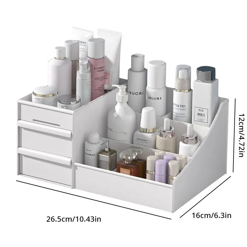 New Drawer Makeup Storage Box Dormitory Finishing Plastic Shelf