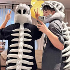 Plush Dinosaur Skeleton Halloween Hat