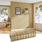 3D Wood Grain Wall Panels Self-Adhesive Foam Thickened Waterproof Wall Stickers