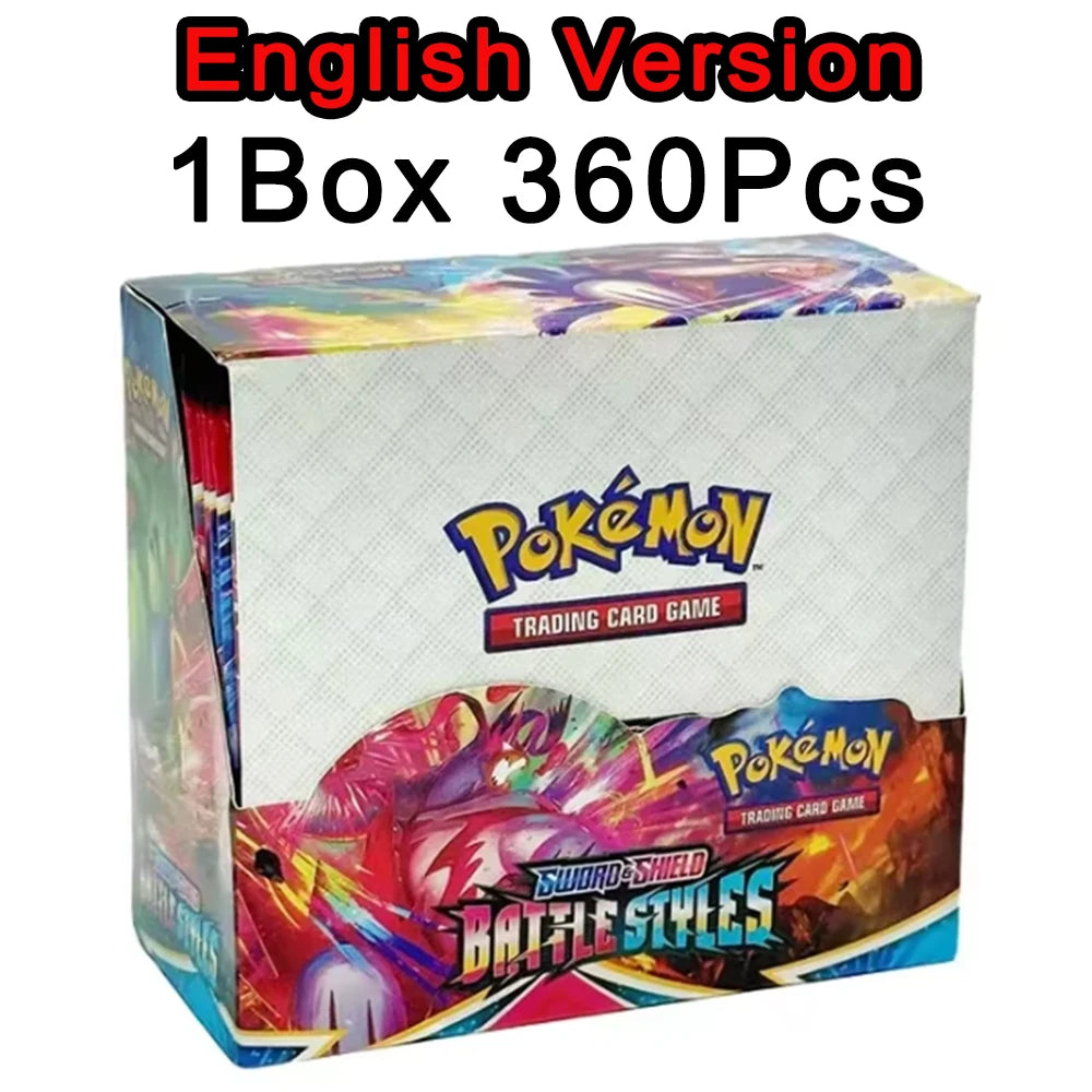 Pokémon English Trading Card Booster Box — 360 Cards
