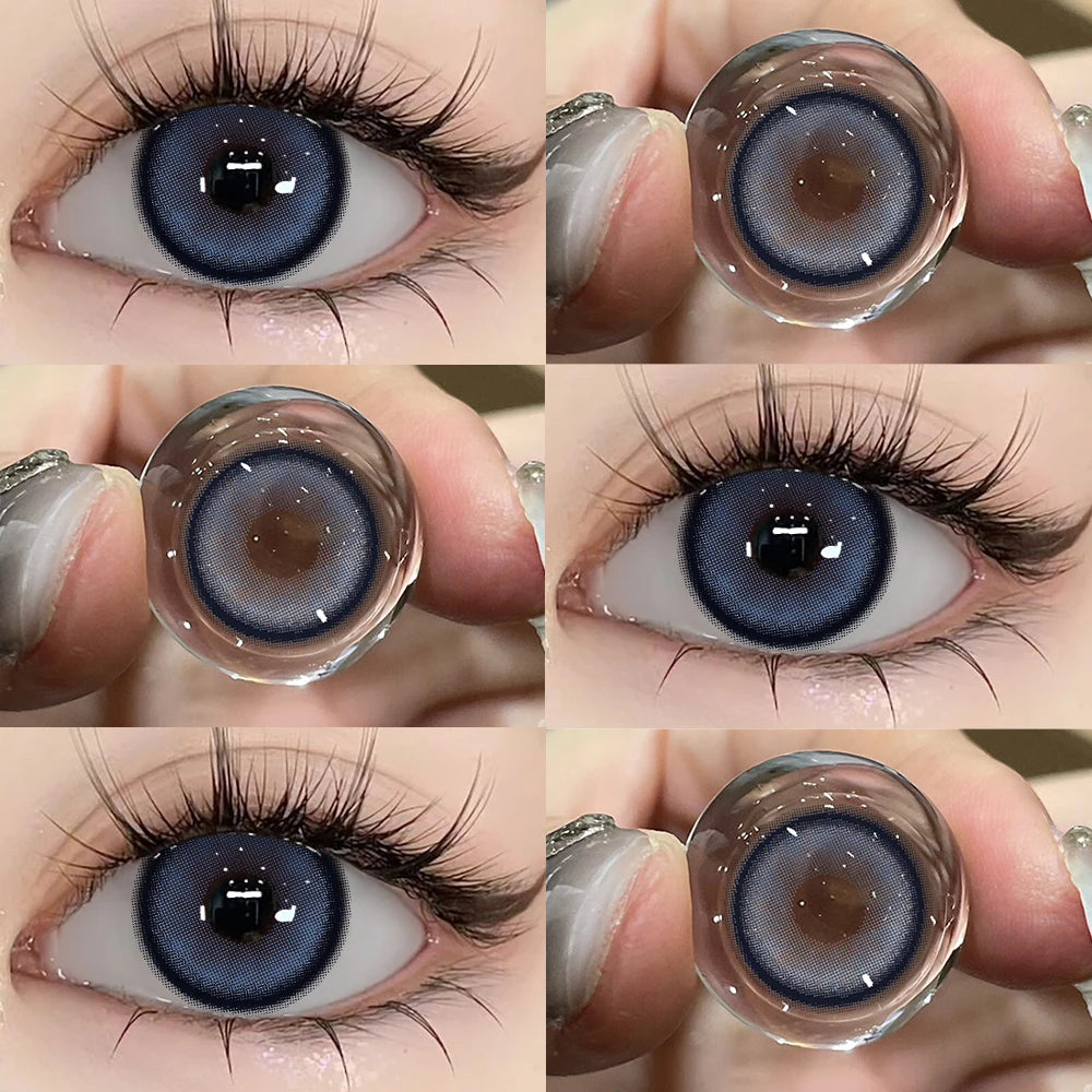 UYAAI Blue Coloured Contact Lenses